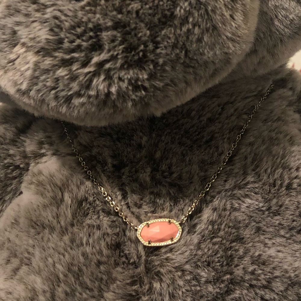 kendra scott - coral necklace